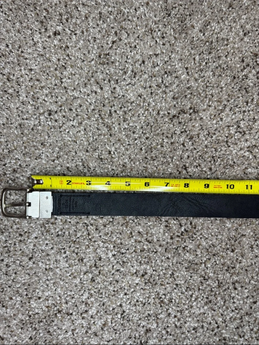 Kids Levi's Brown Reversible to Black Synthetic Leather Belt with Silver Buckle